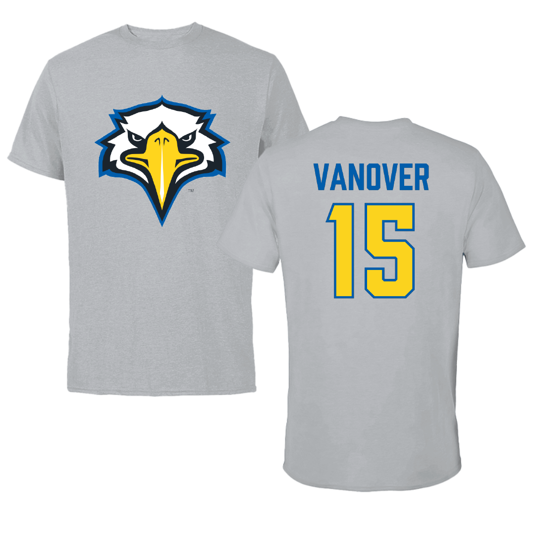 Morehead State University Baseball Sport Gray Tee - #15 Jacob Vanover