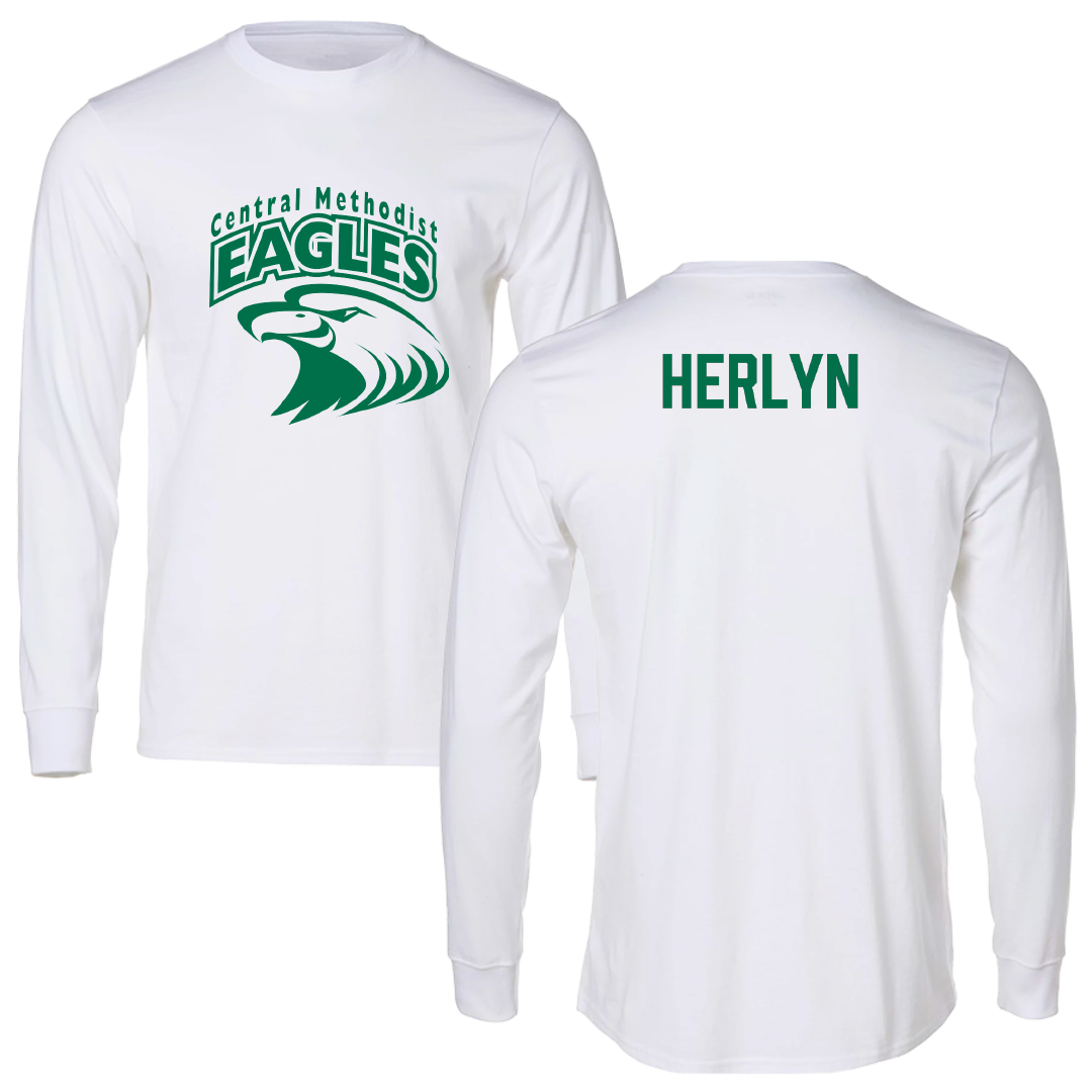 Central Methodist University Wrestling White Long Sleeve - Eve Herlyn