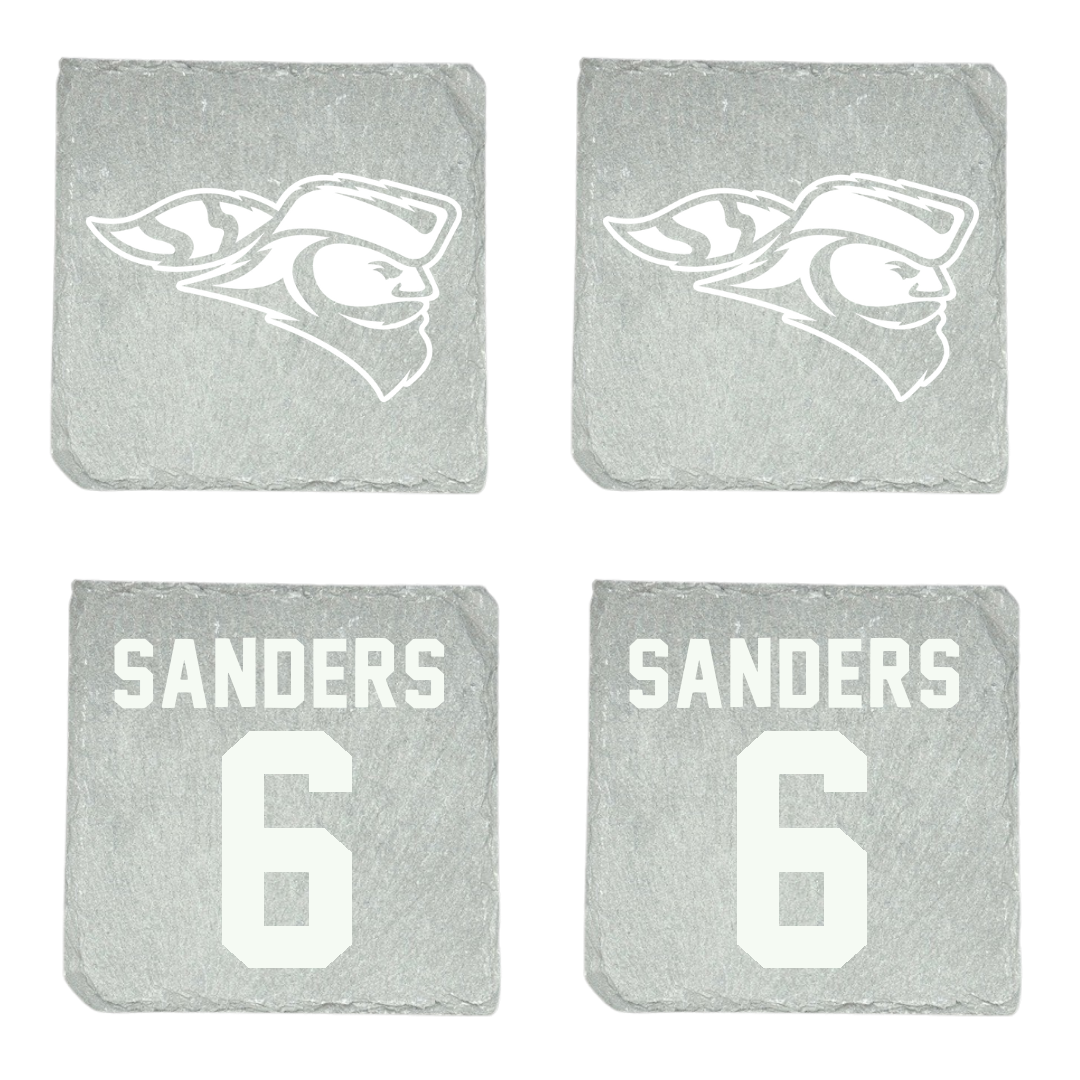 Carroll University Baseball Stone Coaster (4 Pack)  - #6 Preston Sanders