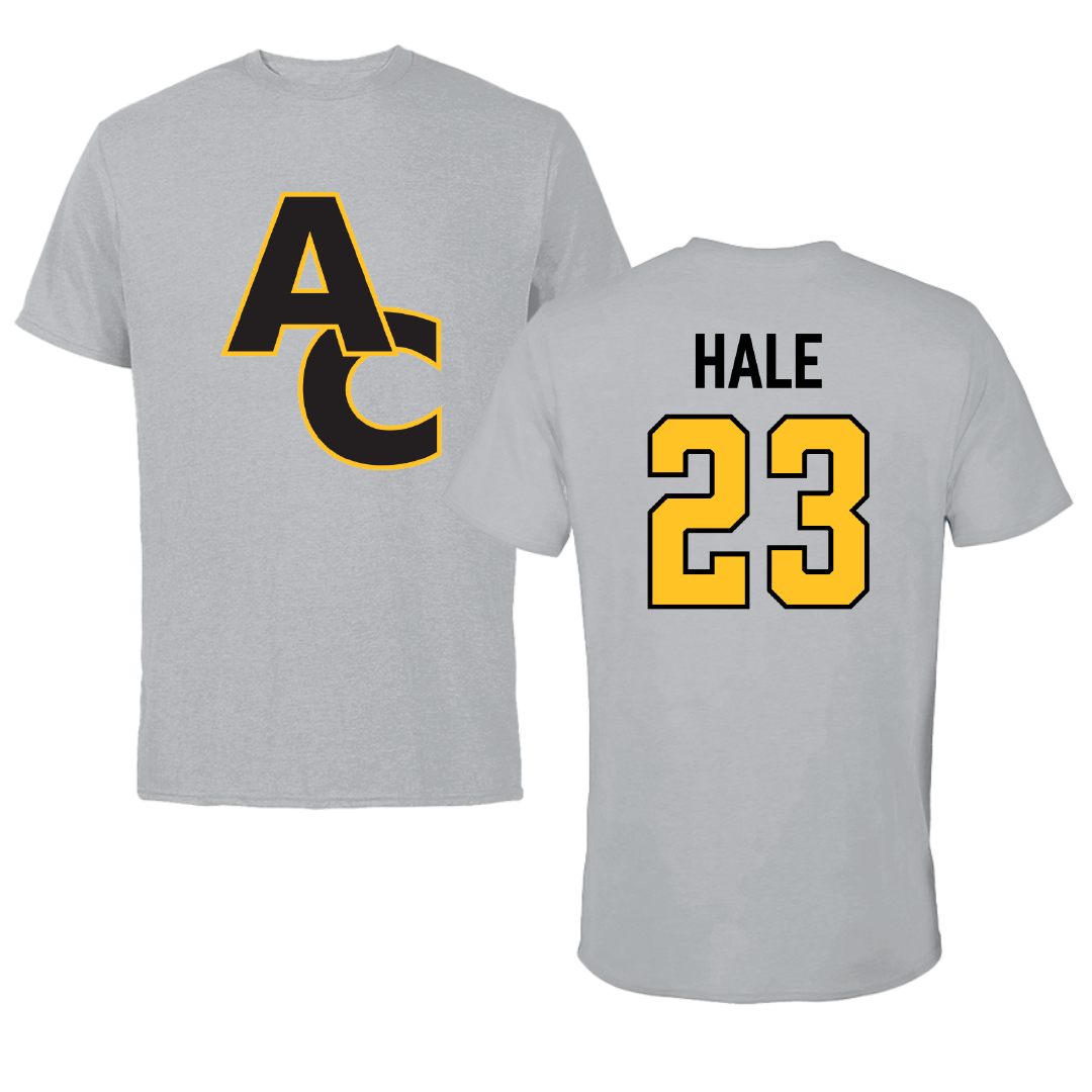 Adrian College Baseball Sport Gray Tee - #23 Michael Hale