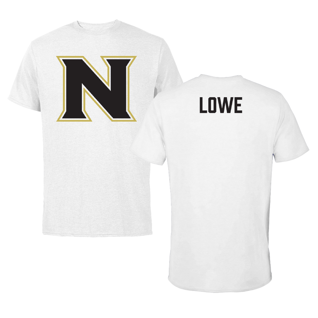 Northeastern Junior College Wrestling (M) White Performance Tee - Nate Lowe