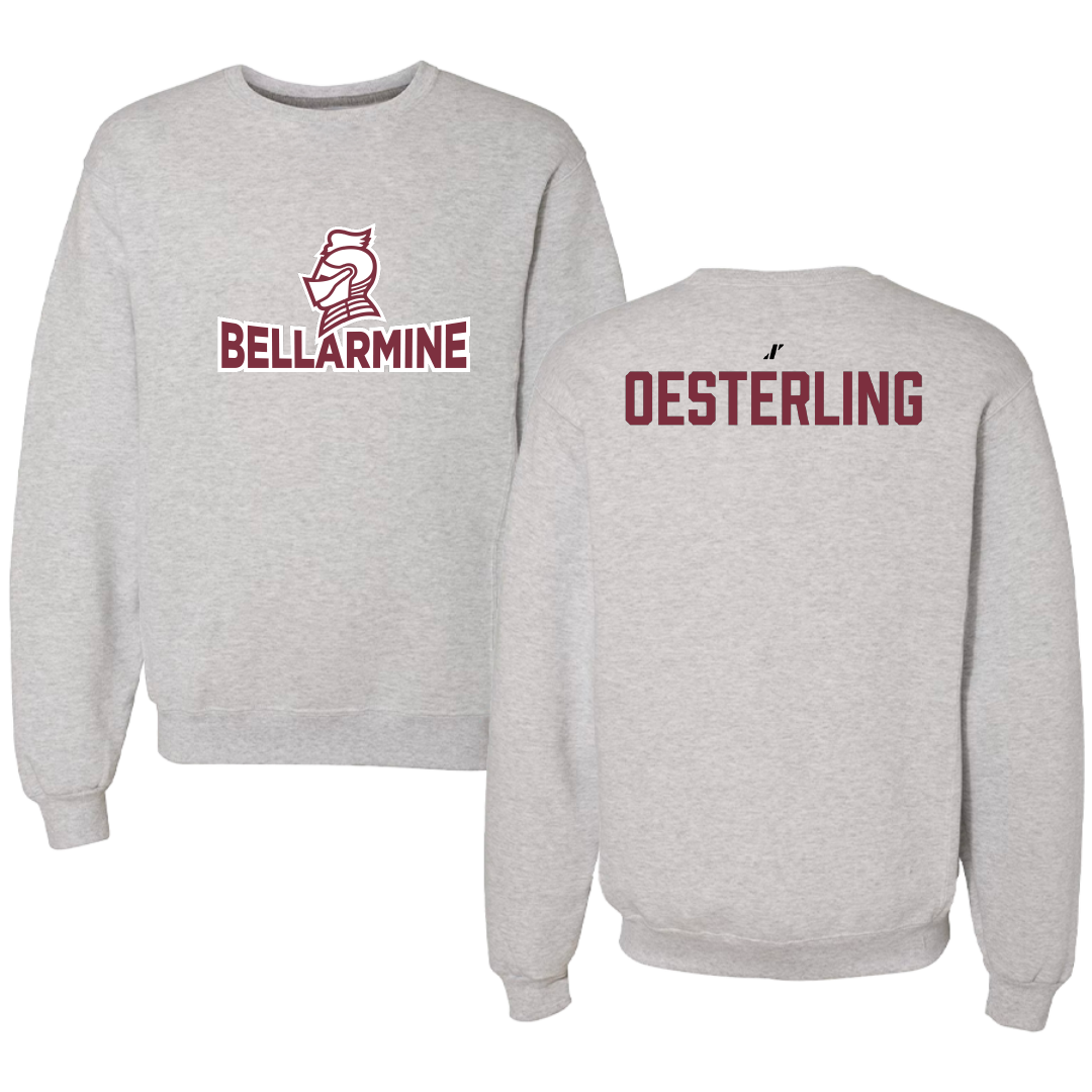 Bellarmine University TF and XC Light Gray Crewneck - Sierra Oesterling