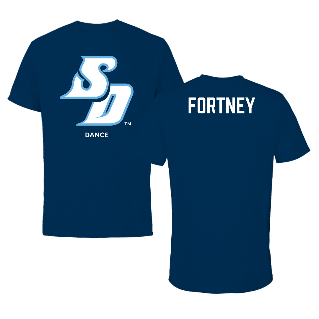 University of San Diego Dance Navy Tee - Grace Fortney