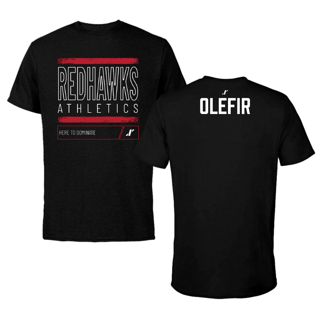 Miami University (Ohio) Cheer Black Dominate Performance Tee - Darya Olefir