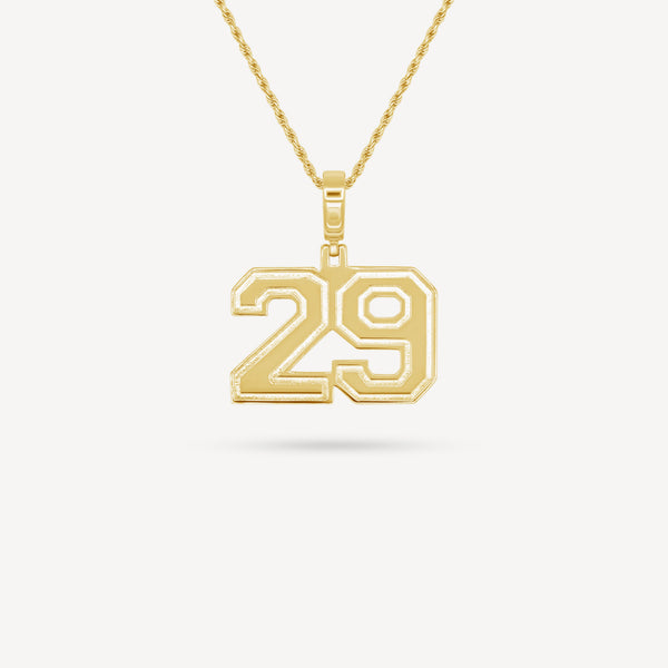 Gold Presidents Pendant and Chain - #29 Oscar Nnanna