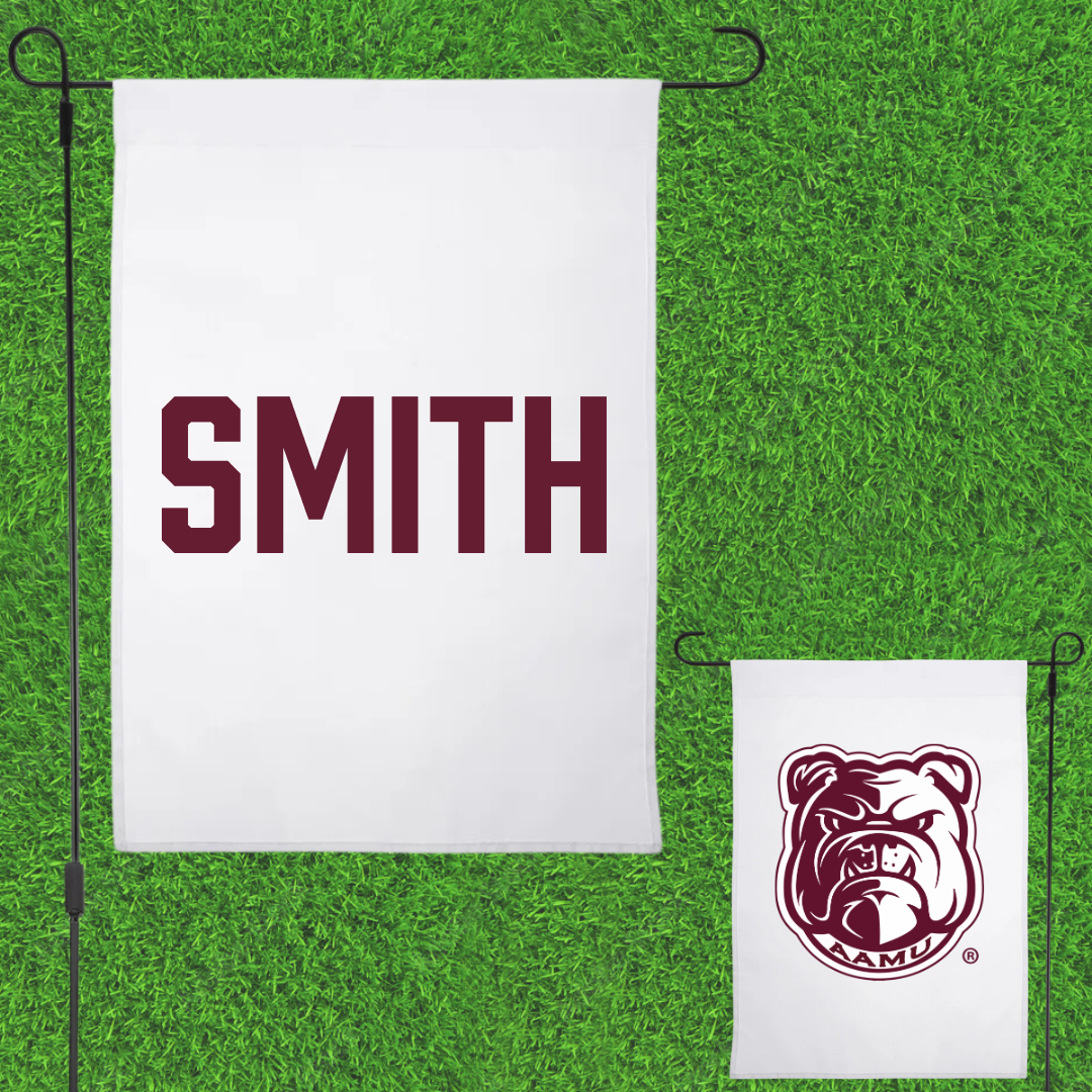 Alabama A&M University Cheer White Garden Flag - Ashli Smith