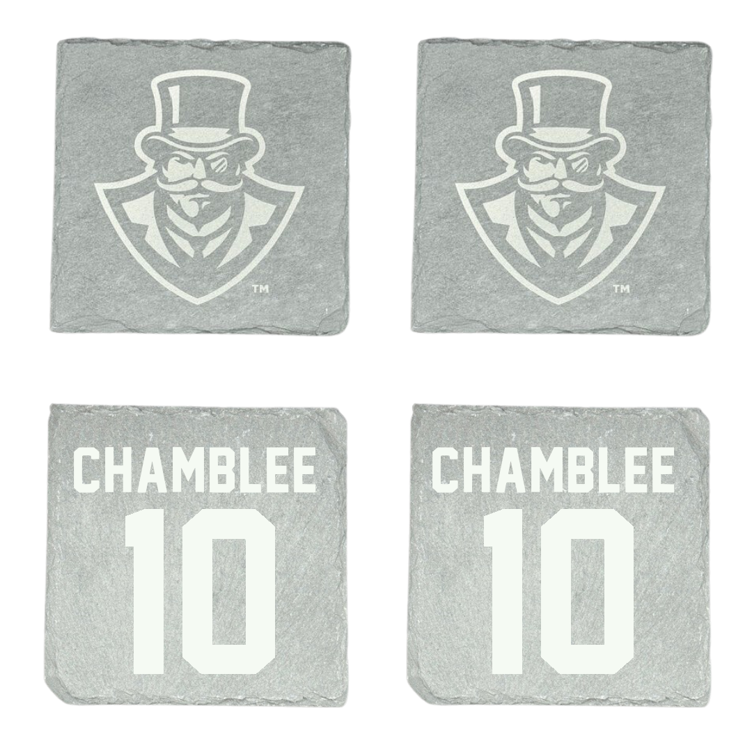Austin Peay State University Football Stone Coaster (4 Pack)  - #10 Andrew Chamblee