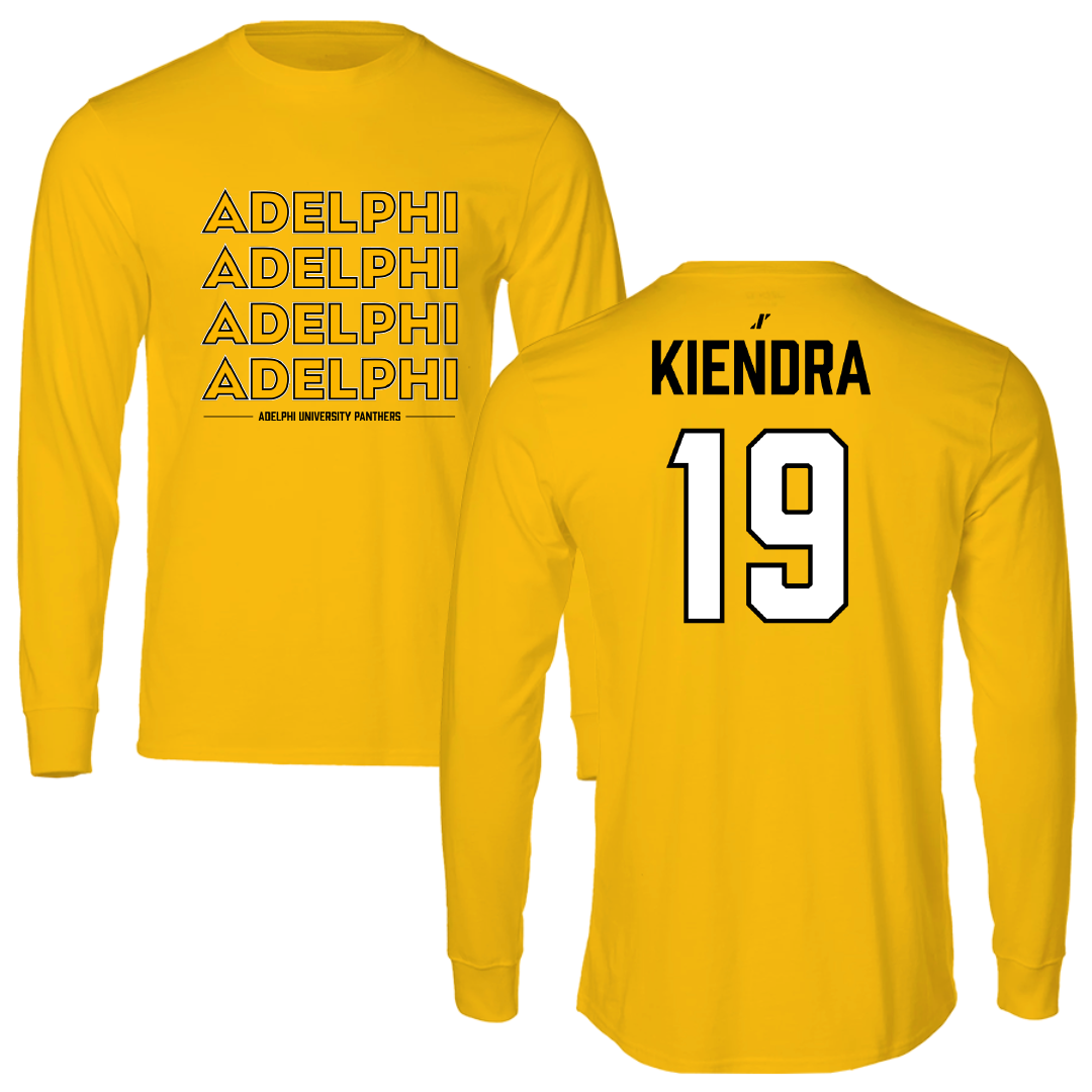Adelphi University Volleyball Gold General Long Sleeve - #19 Delaney Kiendra