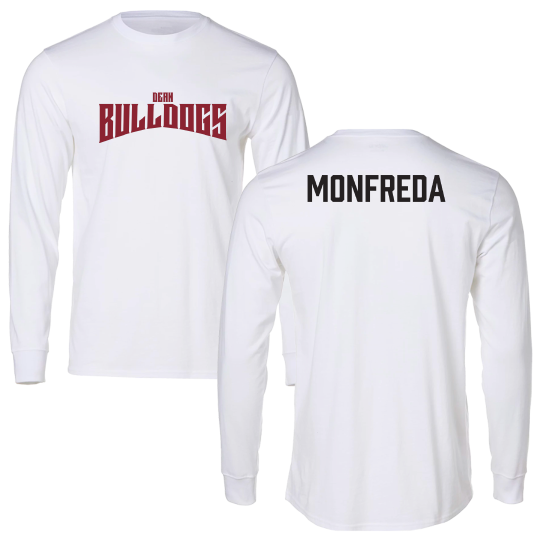 Dean College Golf White Classic Performance Long Sleeve - Mark Monfreda
