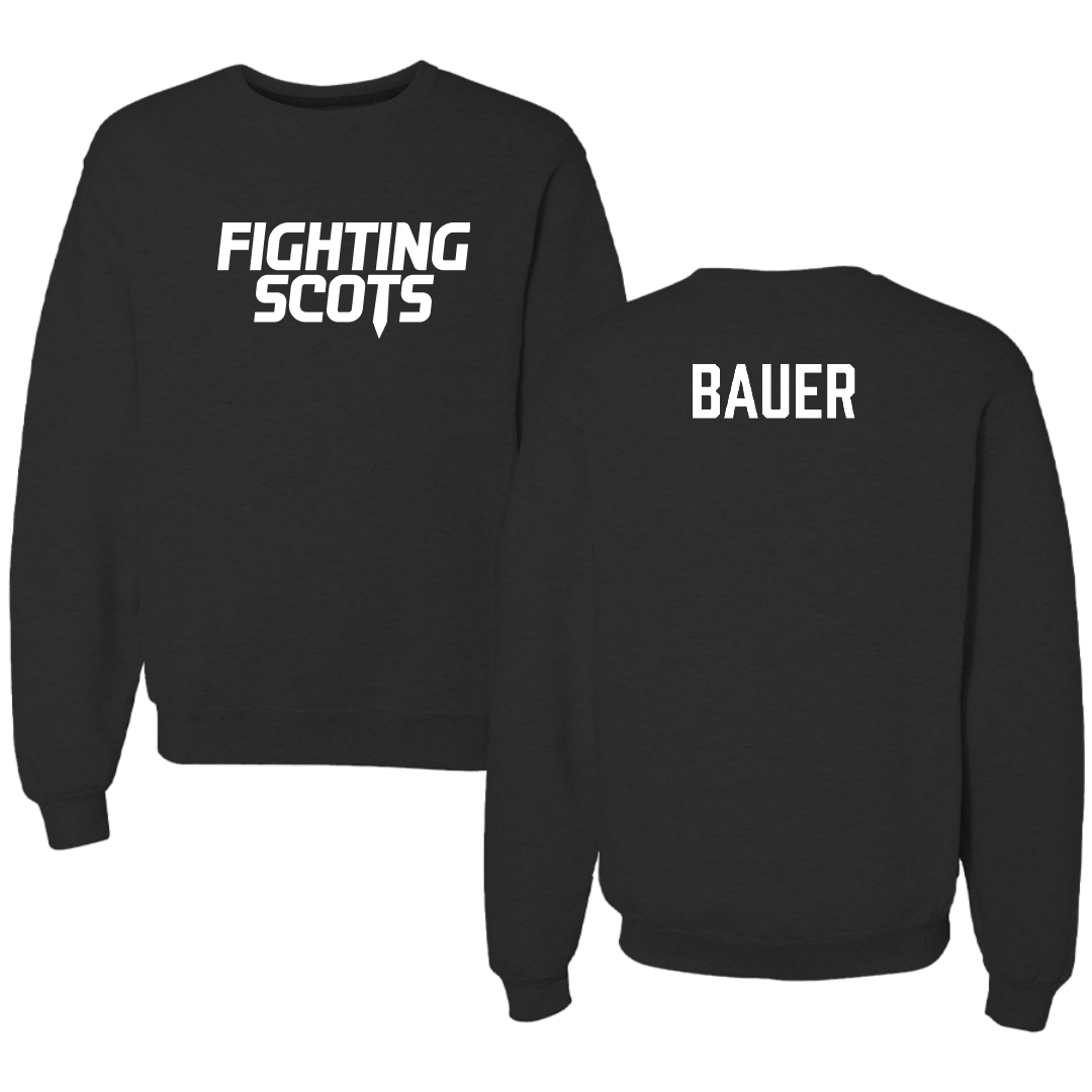 PennWest Edinboro TF and XC Black Crewneck - Kadi Bauer