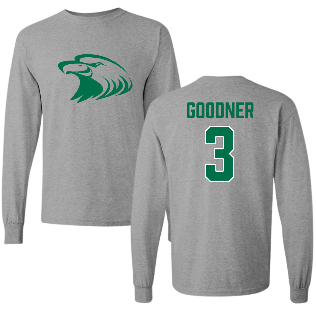Central Methodist University Baseball Sport Gray Long Sleeve - #3 Gavin Goodner