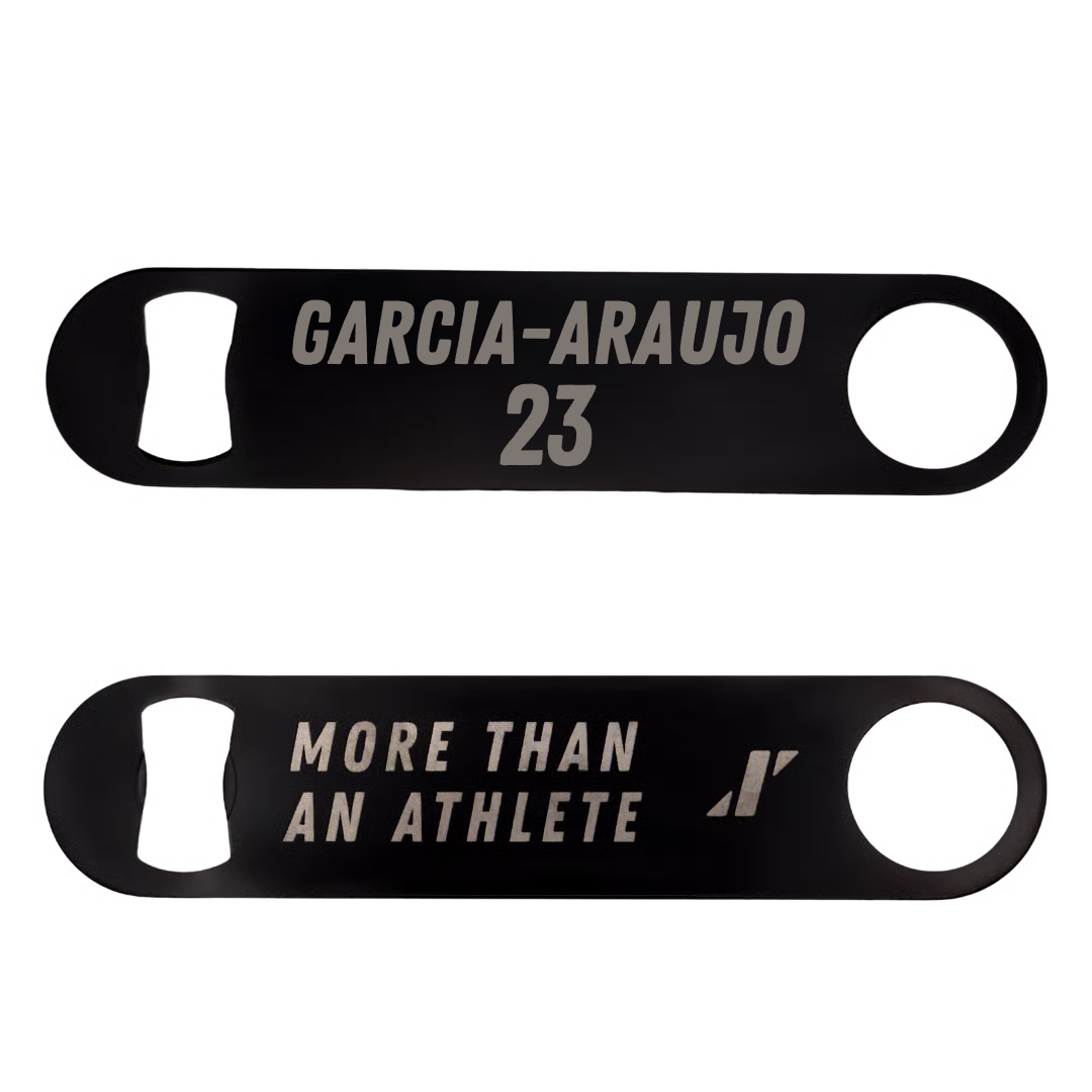 Basketball Black Bottle Opener - #23 Osmar Garcia-Araujo