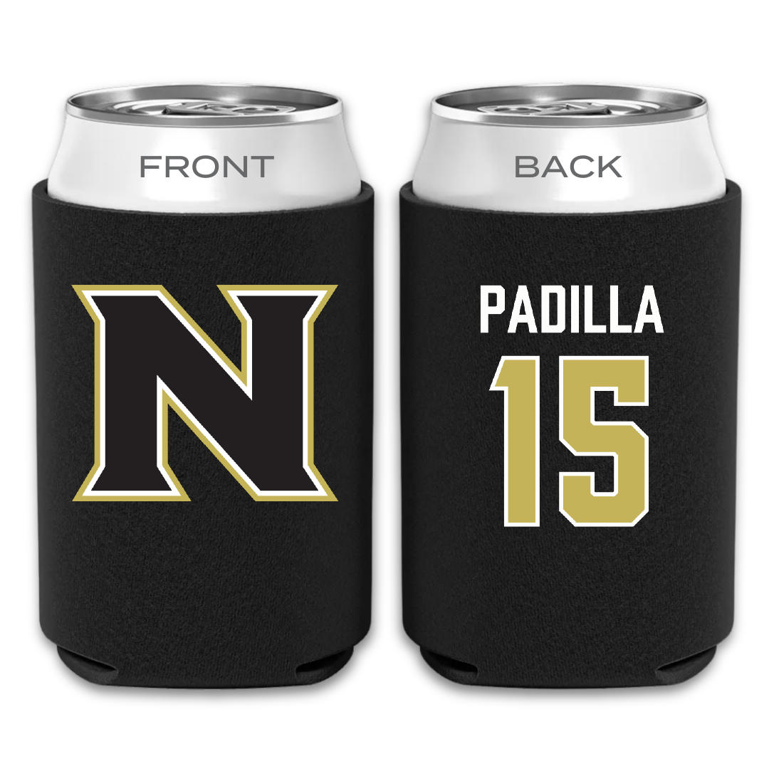 Northeastern Junior College Soccer (W) Black Can Cooler - #15 Anabelle Padilla