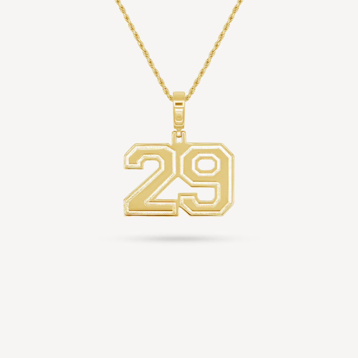 Gold Presidents Pendant and Chain - #29 Eli Yamanaka