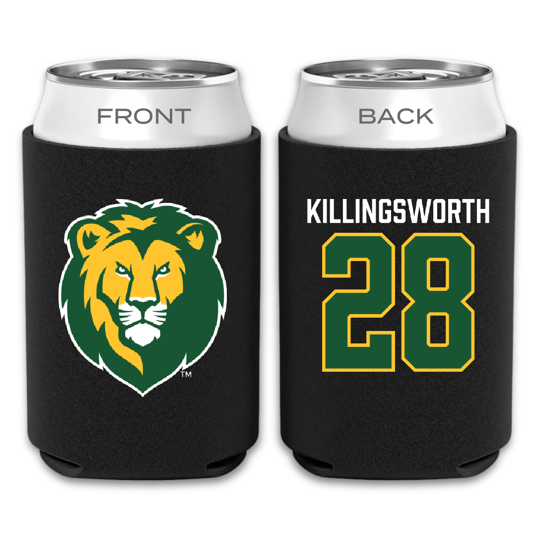 Southeastern Louisiana University Baseball Black Can Cooler - #28 Jake Killingsworth