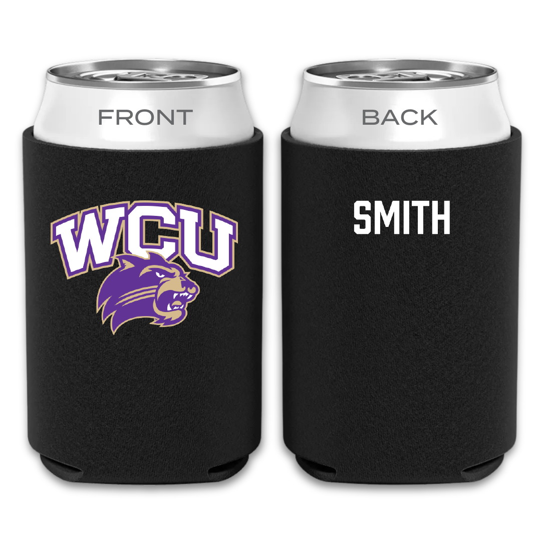 Western Carolina University TF and XC Black Can Cooler - Jasmine Smith