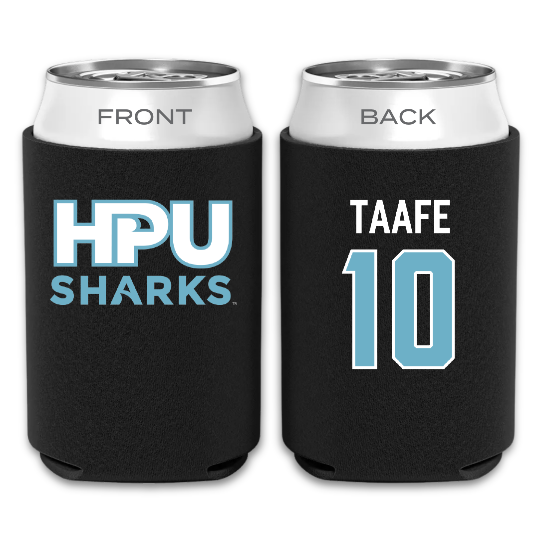 Hawaii Pacific University Basketball (M) Black Can Cooler - #10 Ethan Taafe