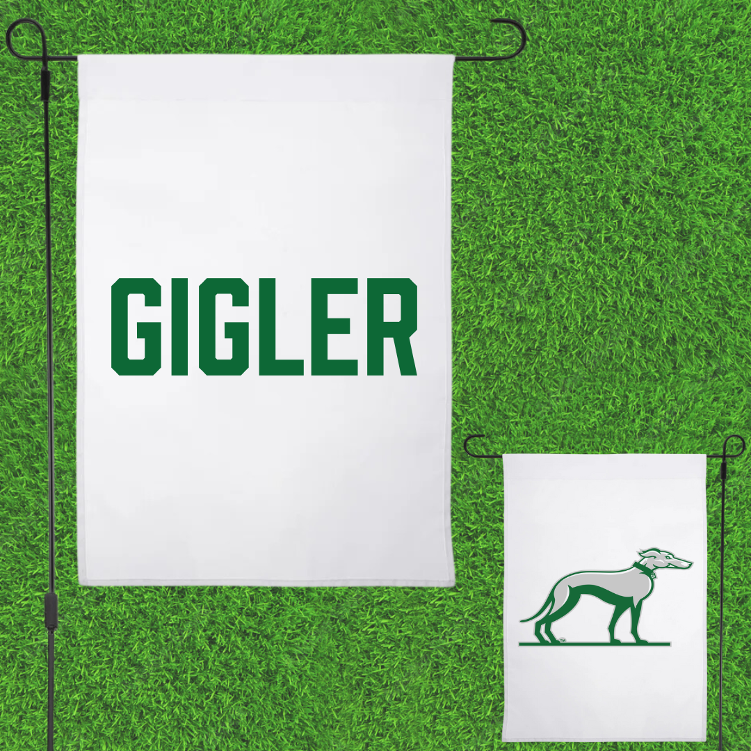 Eastern New Mexico University TF and XC White Garden Flag - Madison Gigler