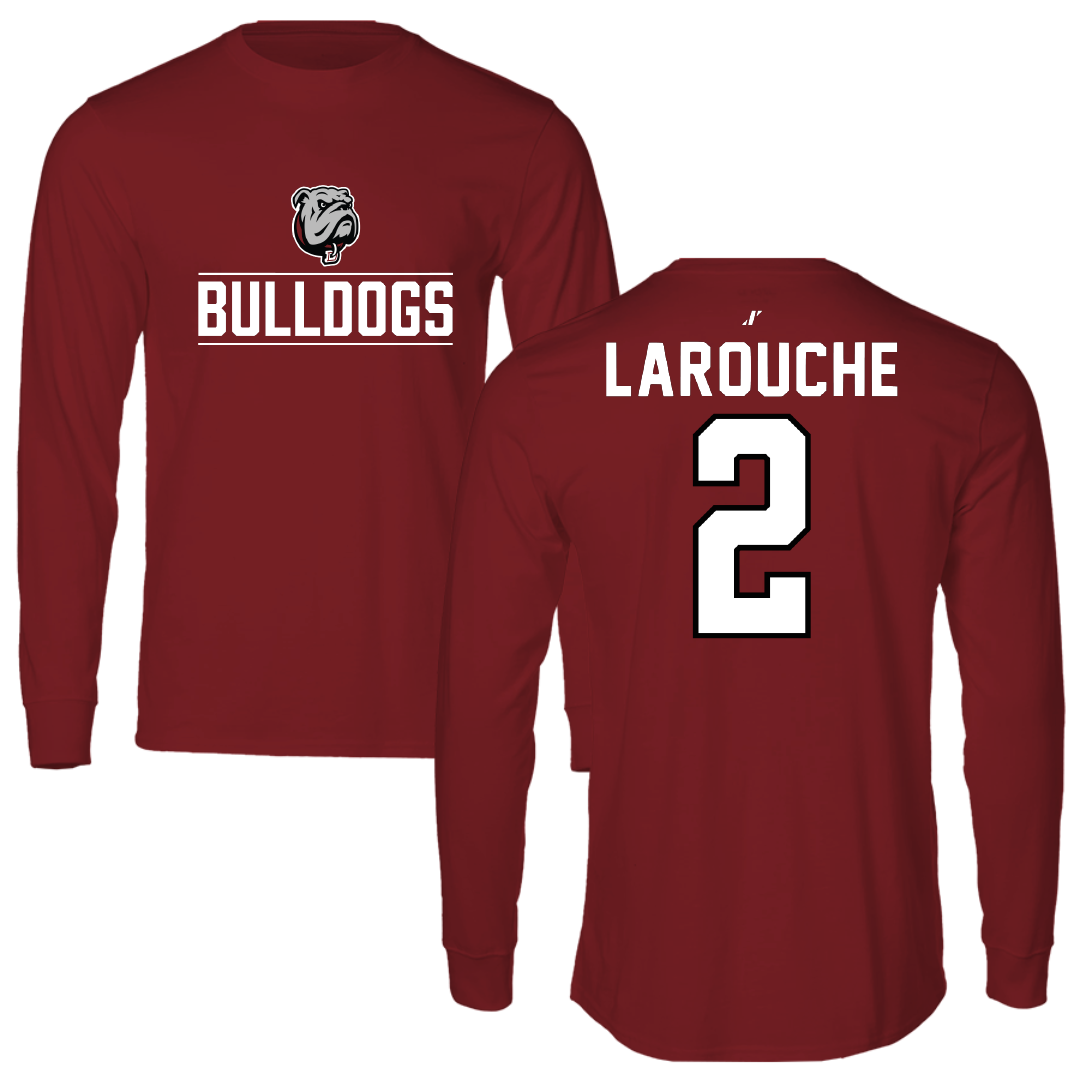 Dean College Volleyball Cardinal General Long Sleeve - #2 Emily Larouche