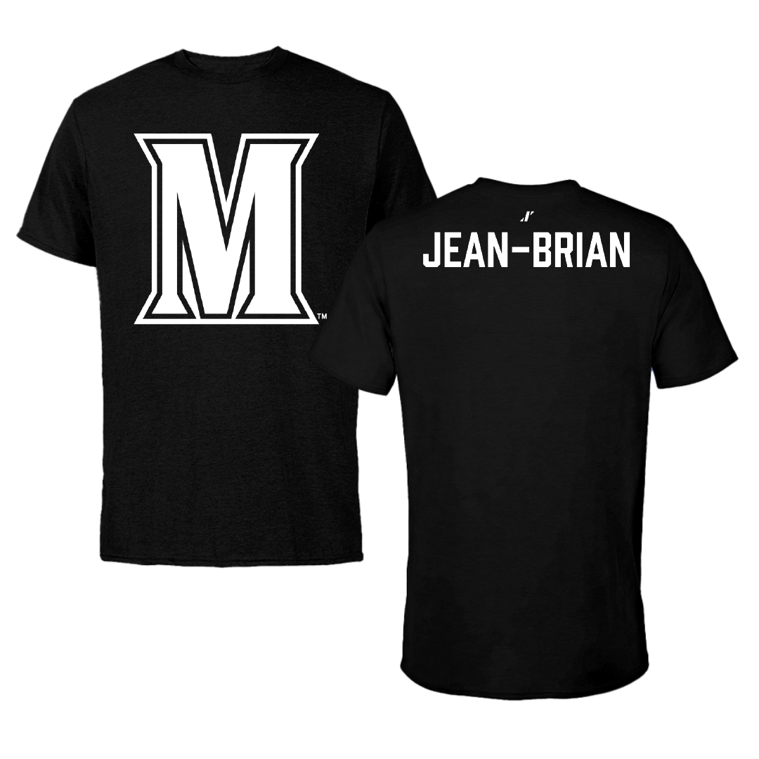 Mount St. Mary's University TF and XC Black Tee - Maurice Jean-Brian