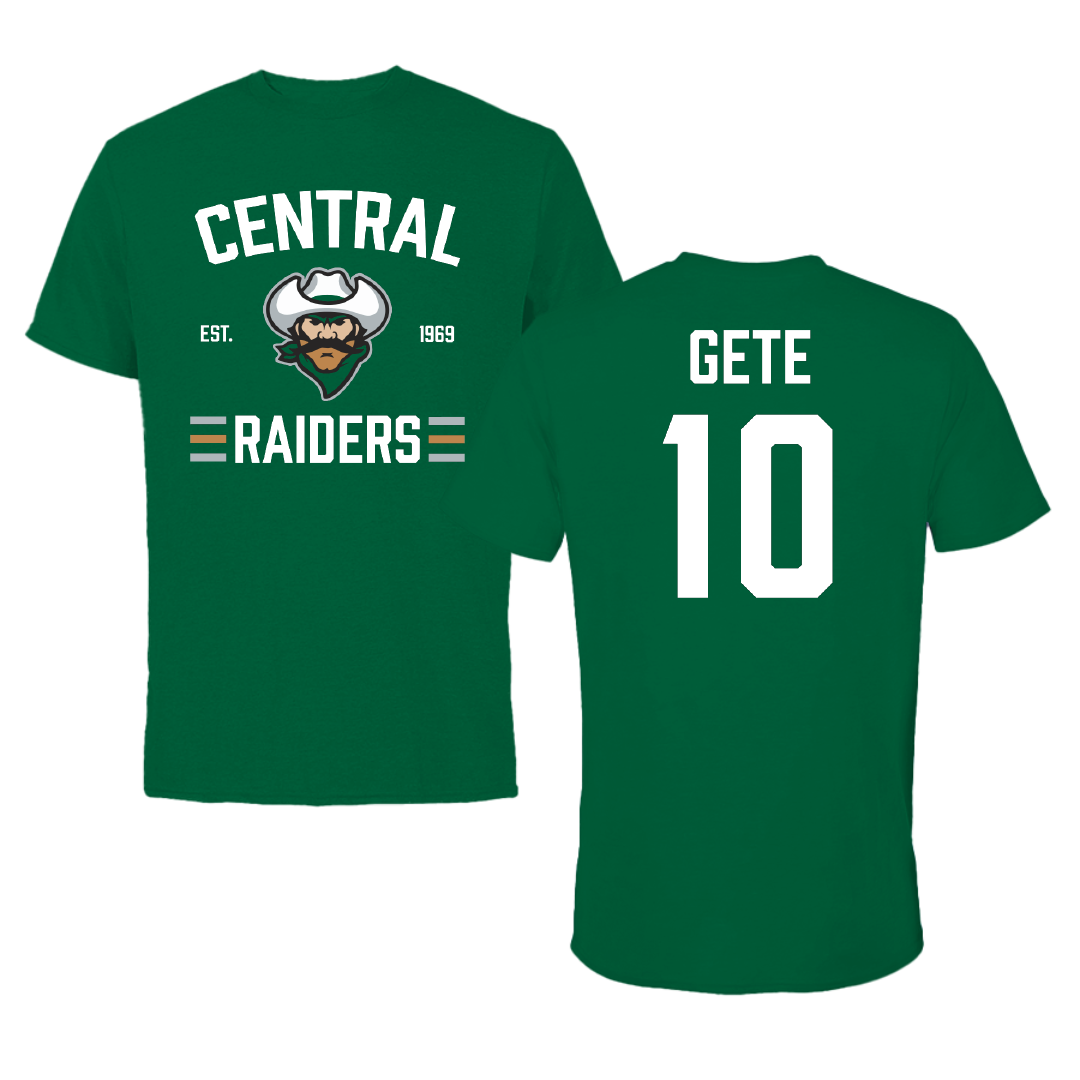 Central Community College at Columbus Soccer (M) Green General Performance Tee - #10 Rodrigo Gete