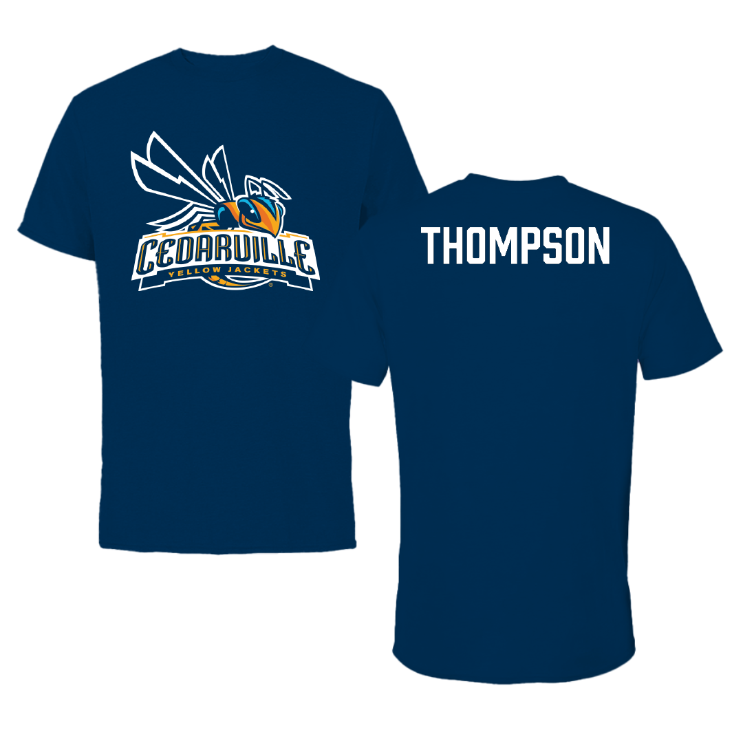 Cedarville University TF and XC Navy Tee - Levi Thompson