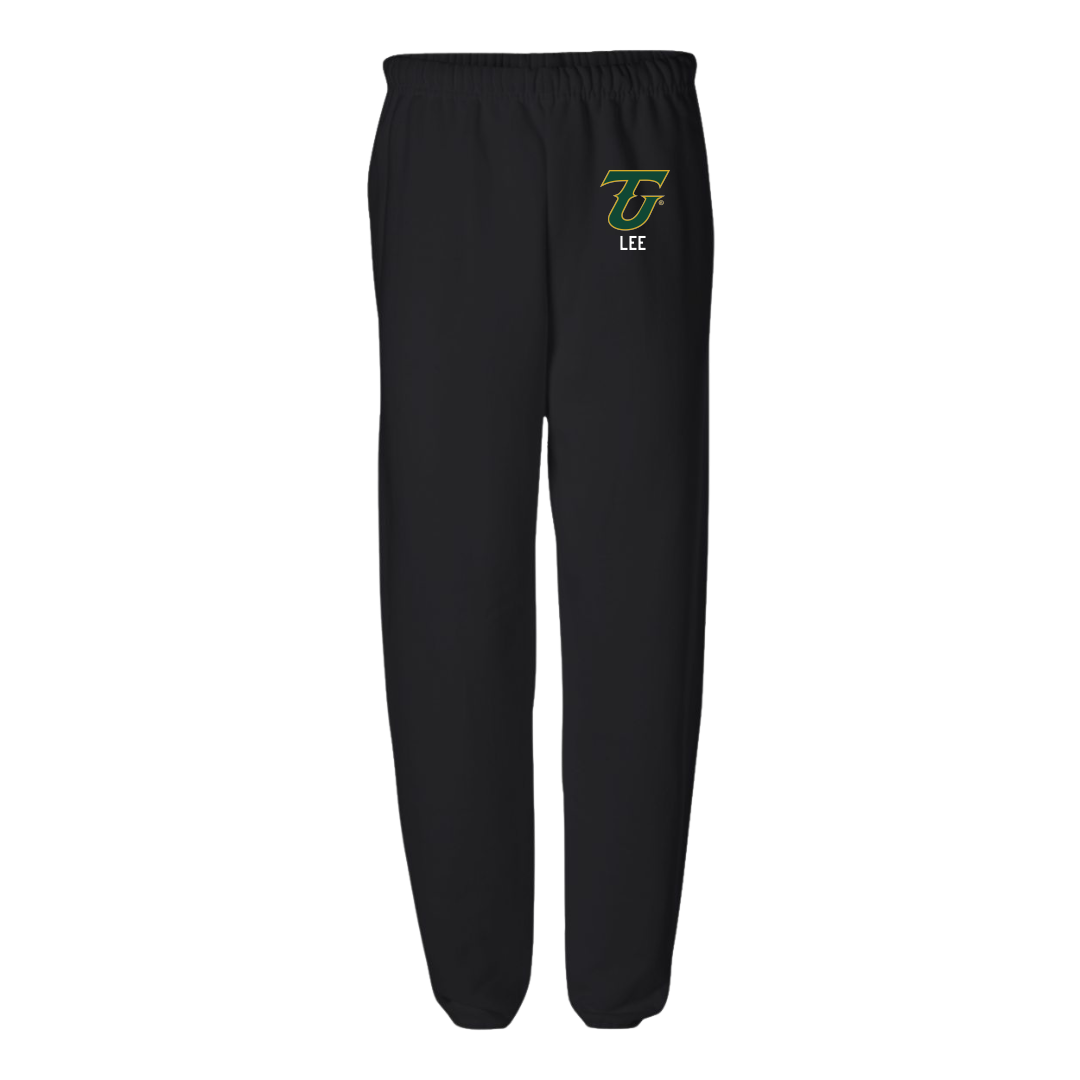 Tiffin University Soccer (W) Black Sweatpants - #1 Aubree Lee