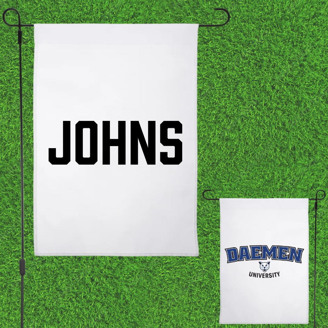 Daemen University Cheer White Garden Flag - Peyton Johns