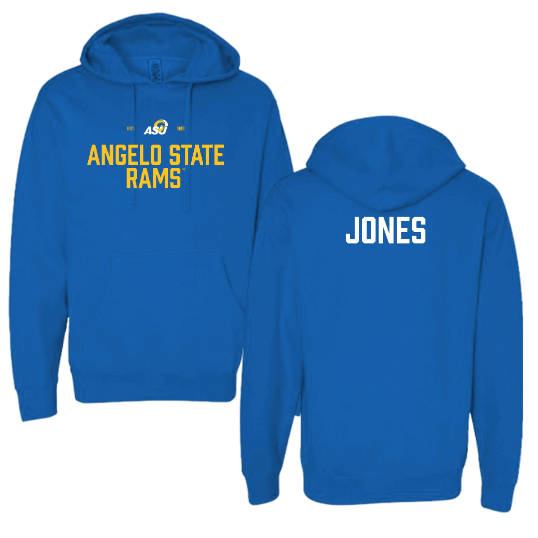 Angelo State University TF and XC Blue General Hoodie - Briggs Jones