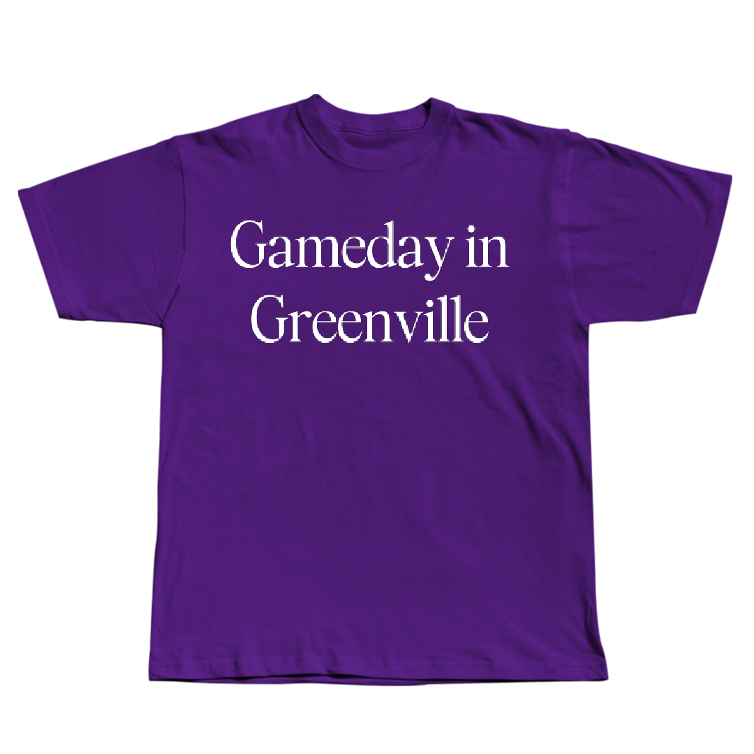 Furman University Softball Purple Gameday Tee - #16 Kaitlyn Herren