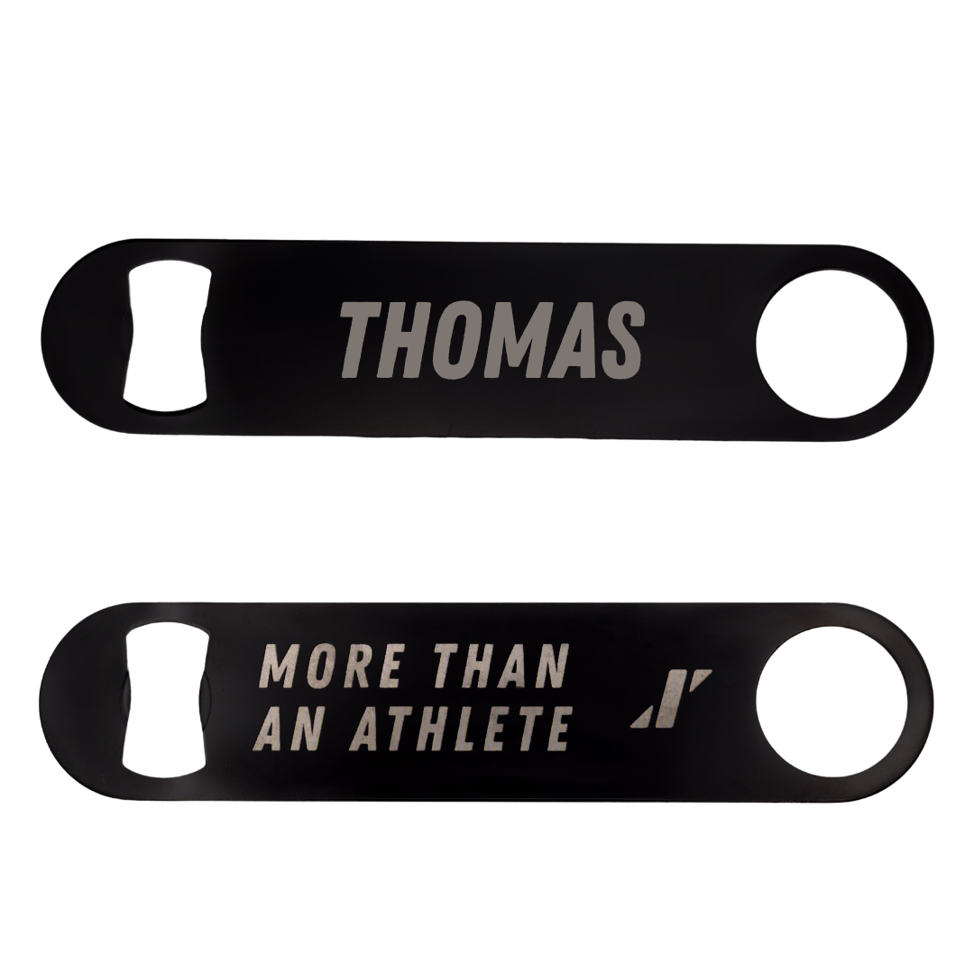 Newman University Cheer Black Bottle Opener - Amaya Thomas