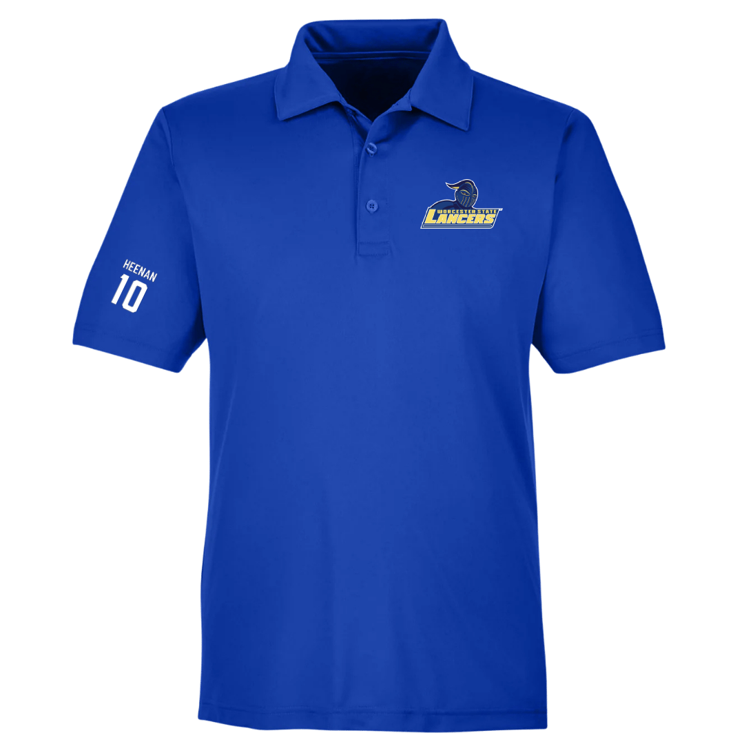 Worcester State University Softball Blue Polo - #10 Camden Heenan