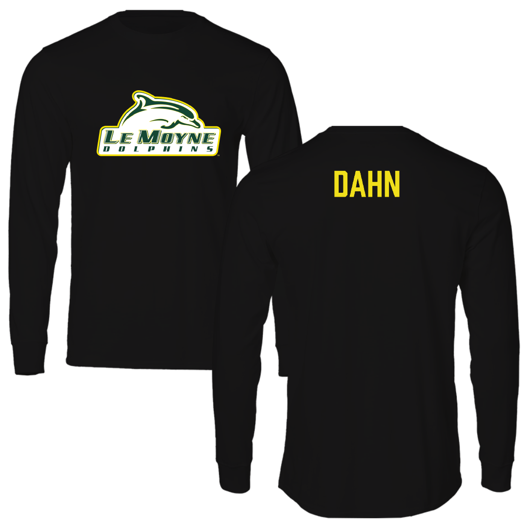 Le Moyne College Golf (W) Black Performance Long Sleeve - Olivia Dahn