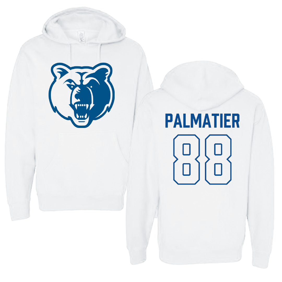 Salt Lake Community College Softball White Hoodie - #88 Savannah Palmatier
