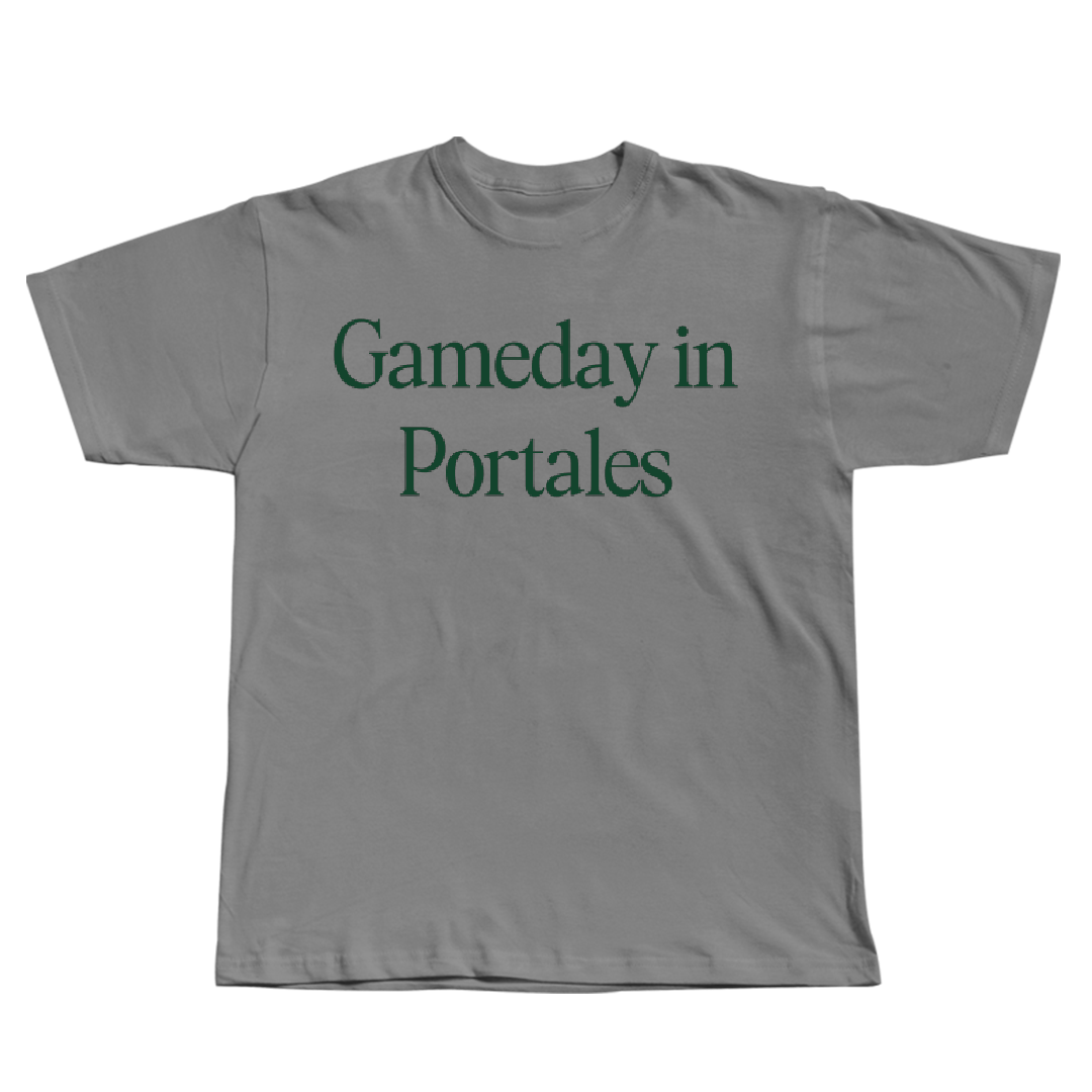 Eastern New Mexico University Baseball Dark Gray Gameday Tee - #23 Nick Miller