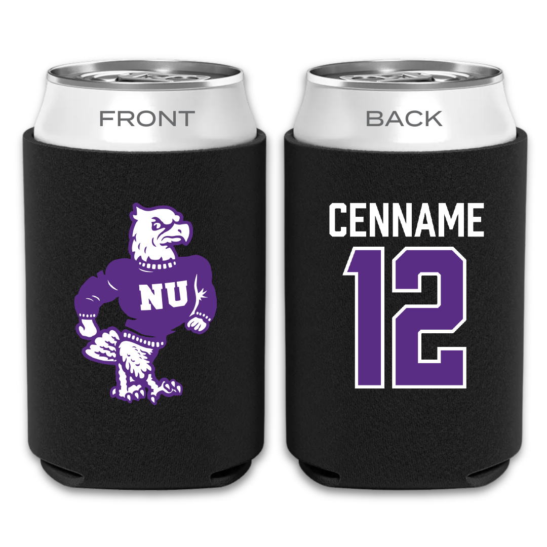 Niagara University Softball Black Can Cooler - #12 Hailey Cenname