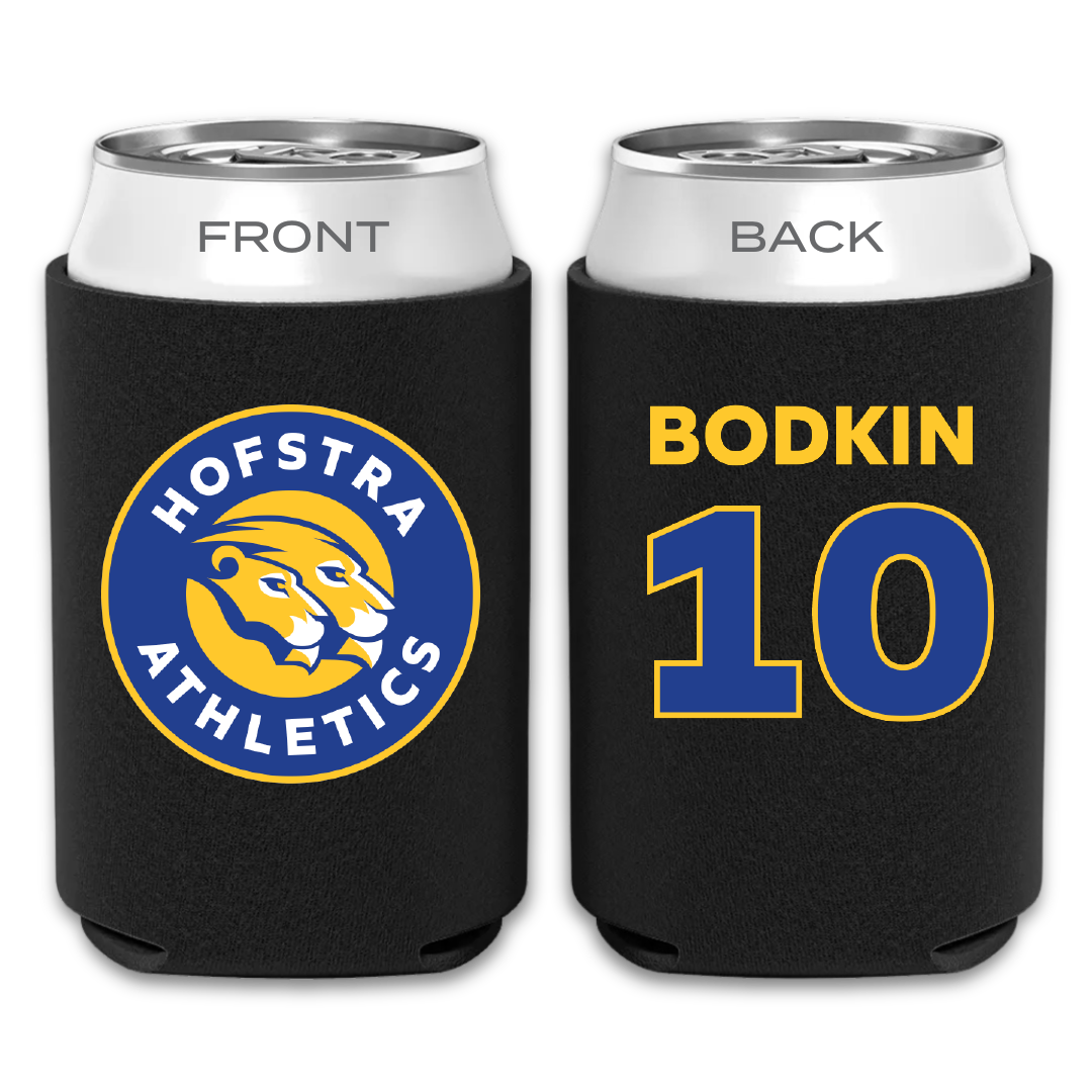 Hofstra University Baseball Black Can Cooler - #10 Jack Bodkin