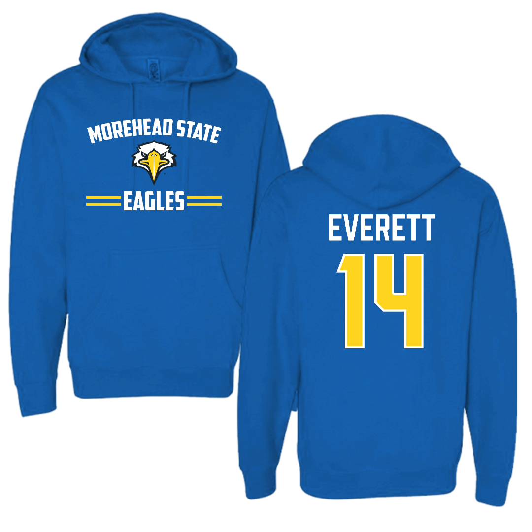 Morehead State University Volleyball (W) Blue General Hoodie - #14 Hollan Everett