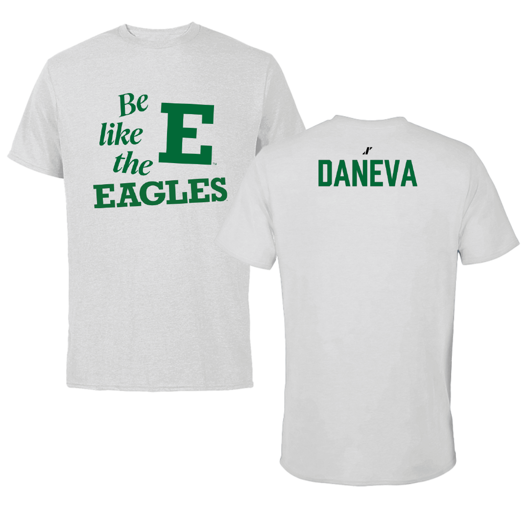 Eastern Michigan University Tennis (W) Light Gray Be Like Us Performance Tee - Iva Daneva