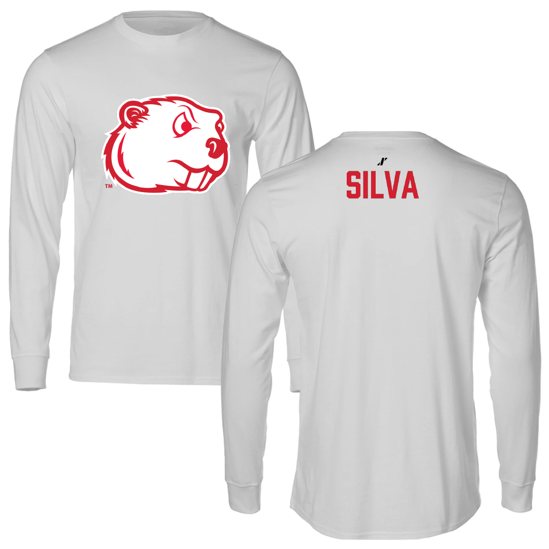 Minot State University Wrestling (W) Light Gray Long Sleeve - Dahlia Silva