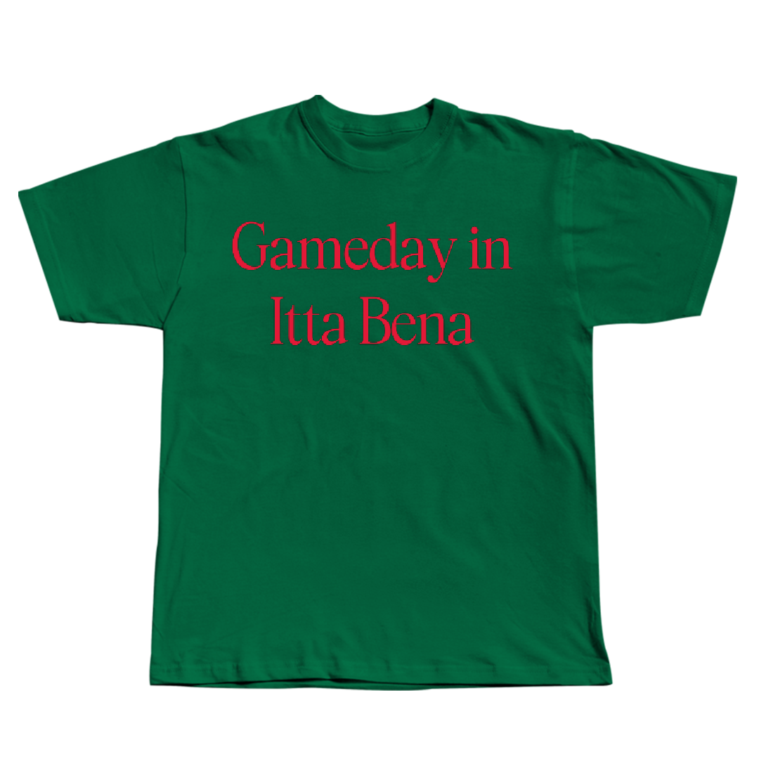 Mississippi Valley State University Baseball Green Gameday Tee - #42 Robert Page