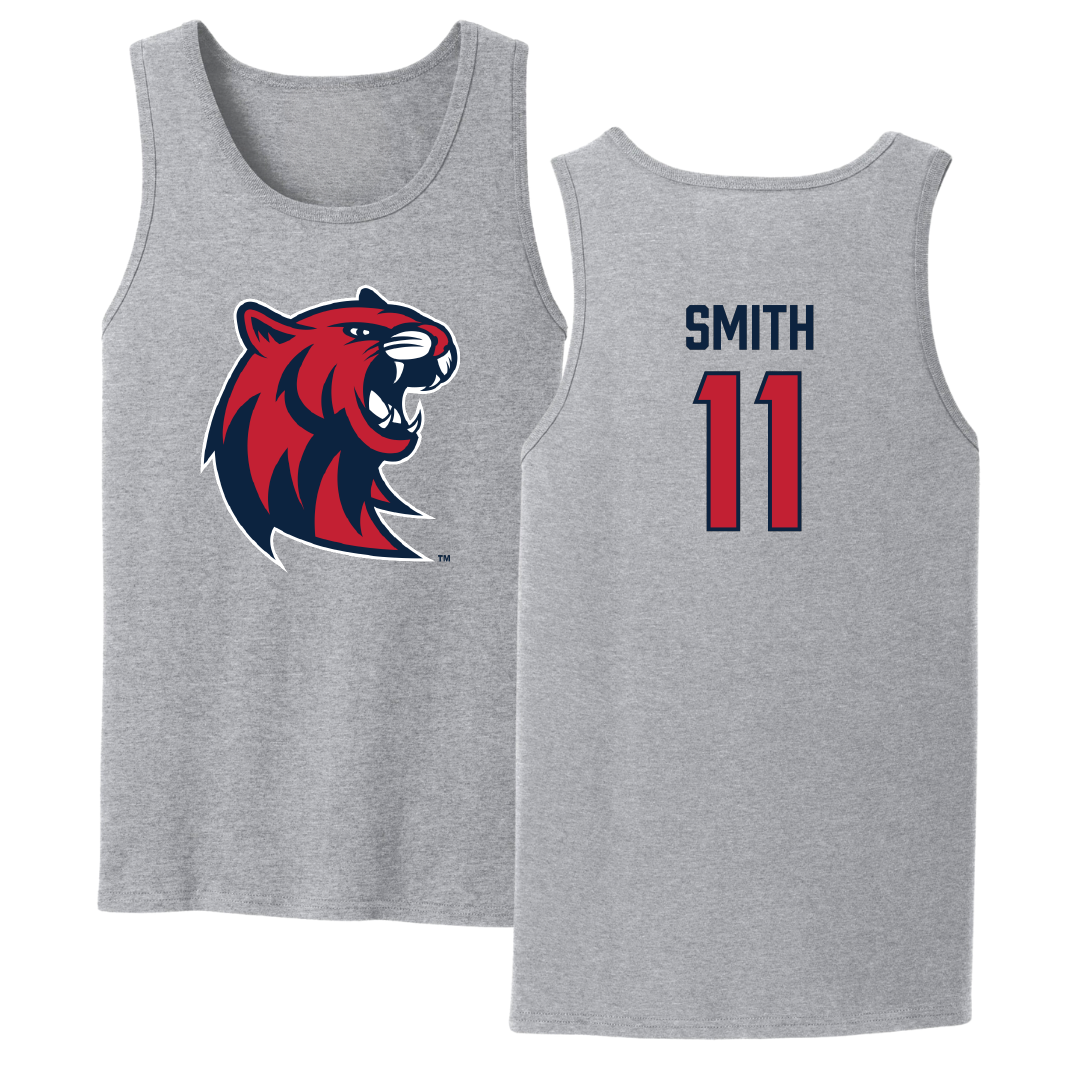 Rogers State University Softball Sport Gray Tank Top - #11 Karlee Smith