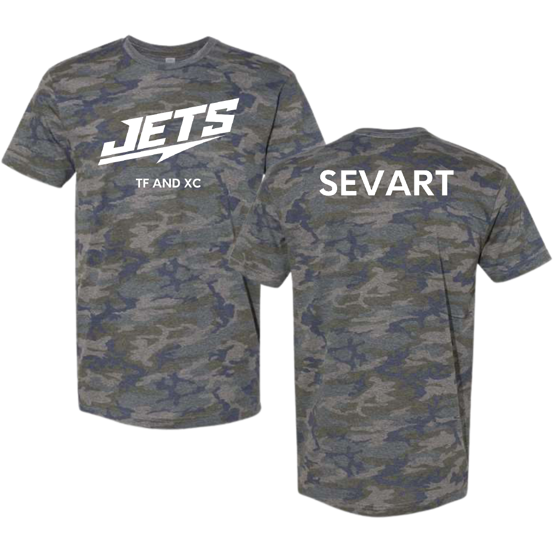 Newman University TF and XC Vintage Camo Tee - Paul Sevart