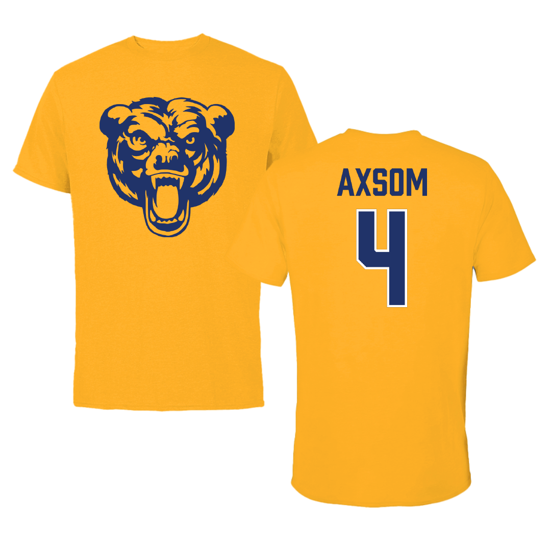 Carolina University Baseball Gold Tee - #4 Garrett Axsom