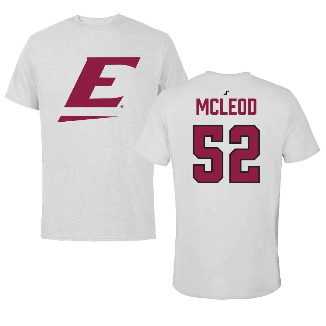 Eastern Kentucky University Softball Light Gray Tee - #52 Jada McLeod