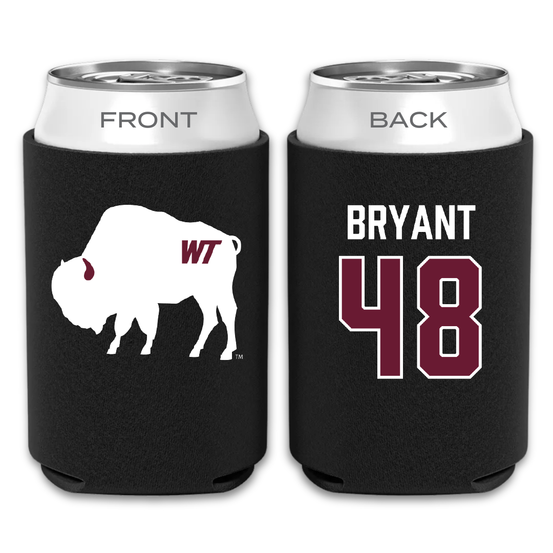 West Texas A&M University Football Black Can Cooler - #48 Matthew Bryant