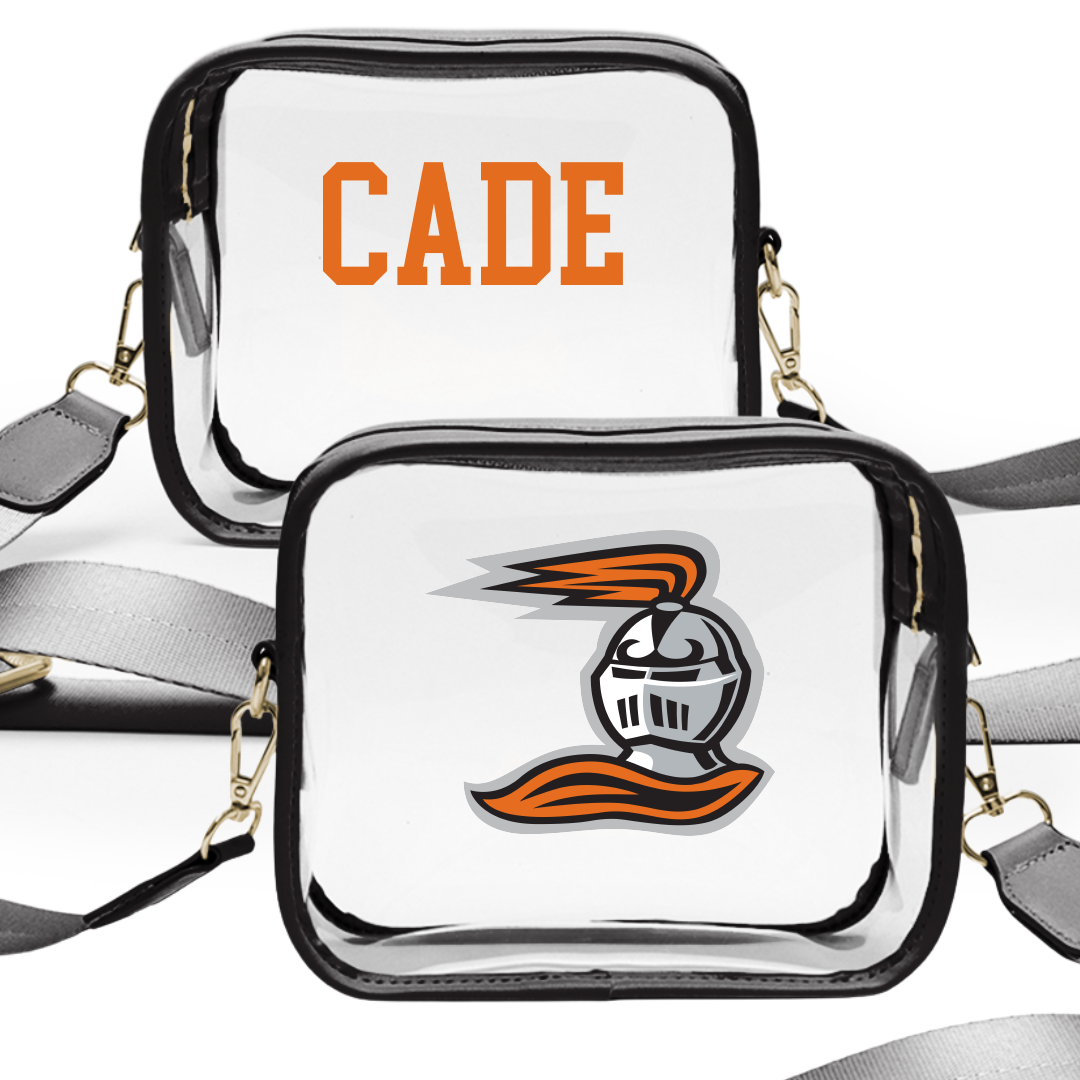 Heidelberg University Wrestling (M) Black Clear Stadium Bag - Maddox Cade