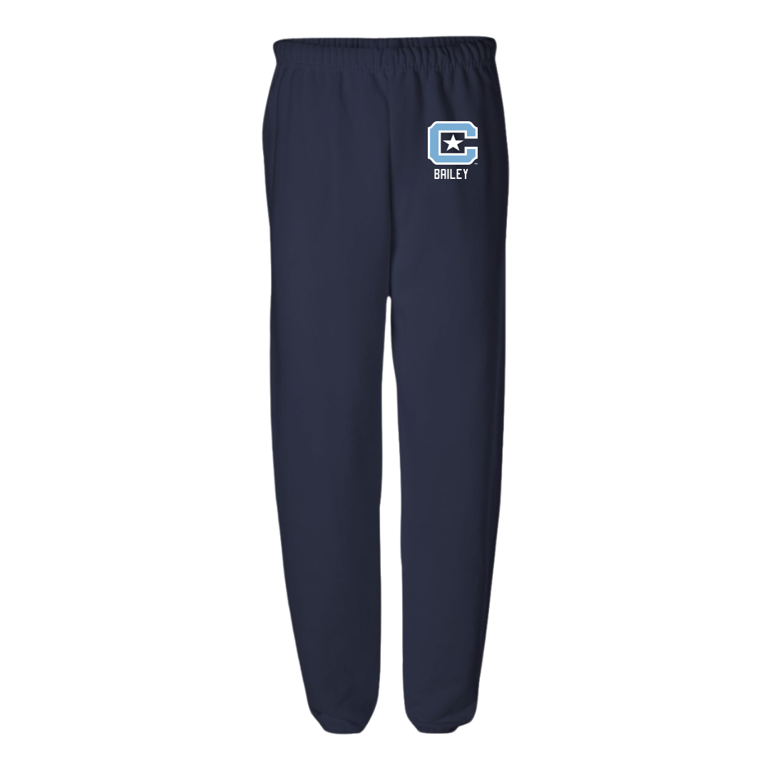 The Citadel TF and XC Navy Sweatpants - Langston Bailey