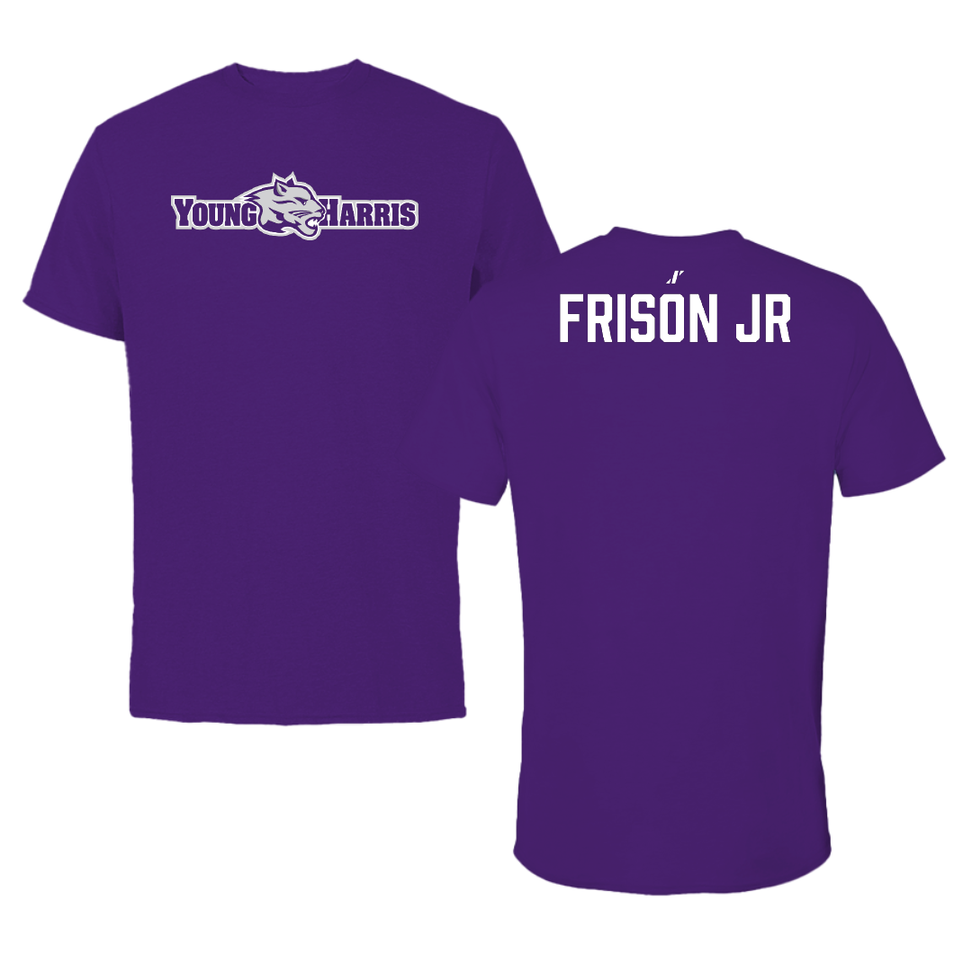 Young Harris College TF and XC Purple Tee - Stacy Frison Jr