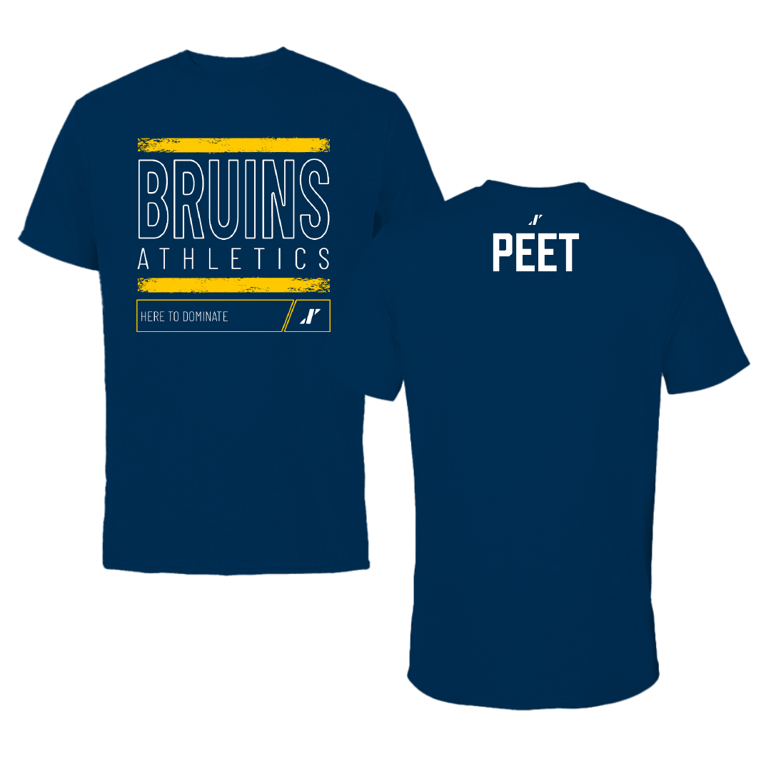 Carolina University Baseball Navy Dominate Performance Tee - Ethan Peet